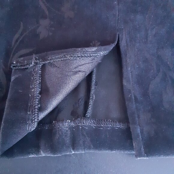 Cleo SZ 10 Black 2 Piece Jacket & Sleeveless Tank Dress - Picture 12 of 15